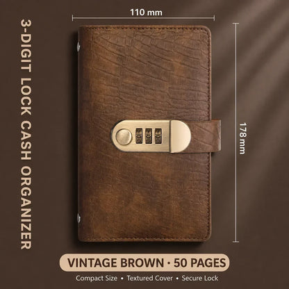 🔐Locking Banknote Collection Booklet | Holds 100 Bills