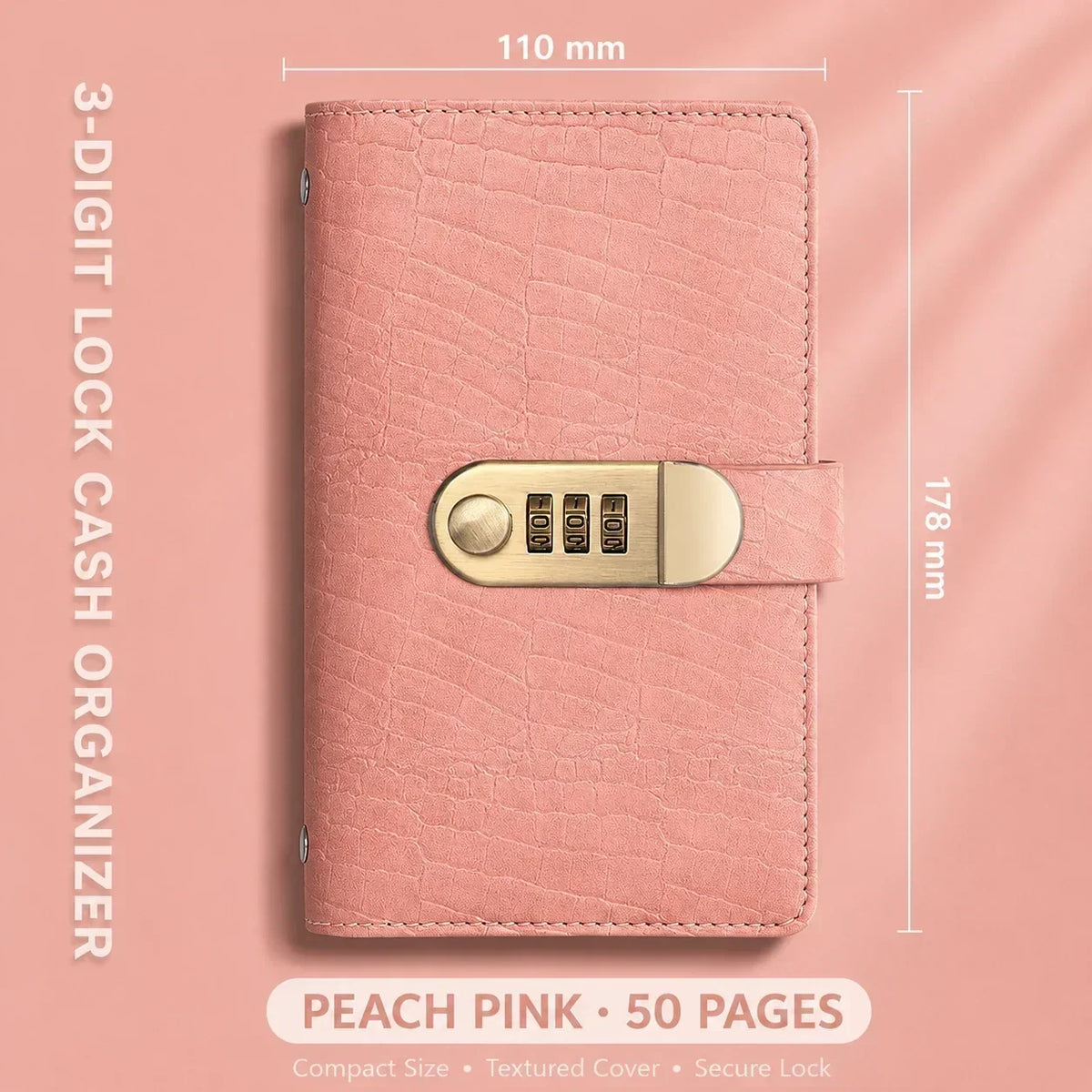 🔐Locking Banknote Collection Booklet | Holds 100 Bills