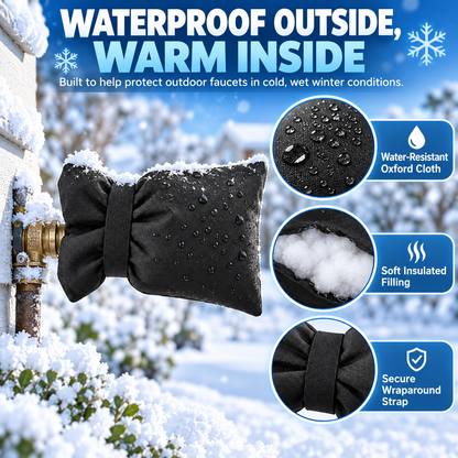 🔥HOT SALE✨Buy 1 Get 1 Free❄️ Outdoor Faucet Cover | Winter Freeze Protection Insulated Spigot Protector