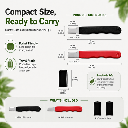 🔪2-Pack Professional Kitchen Knife Sharpener