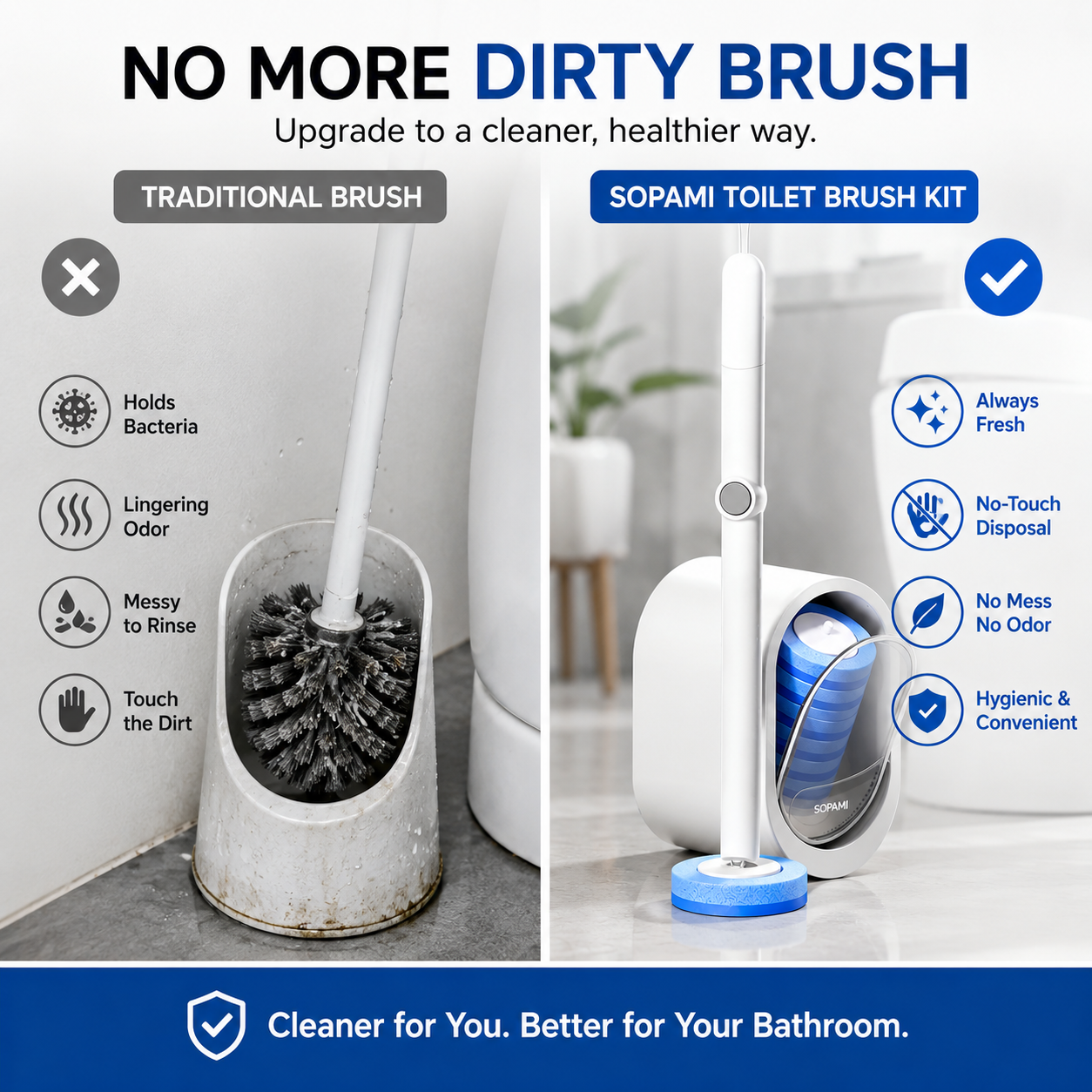 🎁New Arrival 50% OFF💥 No-Touch Toilet Cleaner