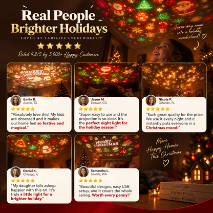 🎁🔥 Christmas Special: Half-price offer for the first 50 customers 🎅🎄Christmas Projector