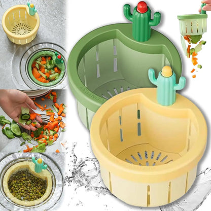 🔥LAST DAY 50% OFF  🥬2pcs Cactus Sink Filter Basket
