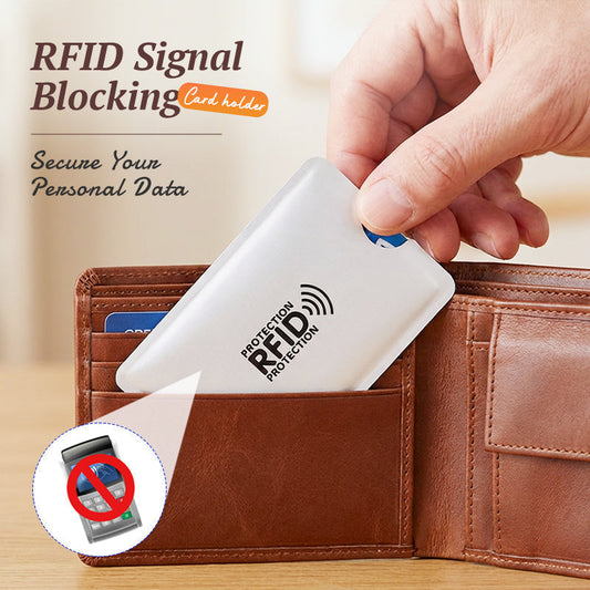 💳🗃️8 Pack RFID Blocking Anti Theft Card Sleeves