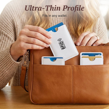 💳🗃️8 Pack RFID Blocking Anti Theft Card Sleeves