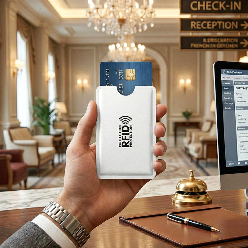 💳🗃️8 Pack RFID Blocking Anti Theft Card Sleeves