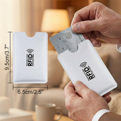 💳🗃️8 Pack RFID Blocking Anti Theft Card Sleeves