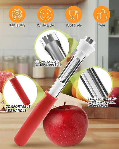 🍎Limited-time 50% off✨2-in-1 Apple Corer & Peeler
