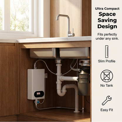 📢 Last Day Sale 57% OFF💥Compact & Safe Instant Electric Water Heater
