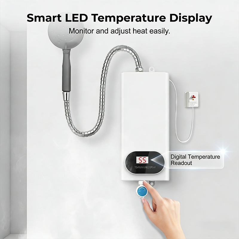 📢 Last Day Sale 57% OFF💥Compact & Safe Instant Electric Water Heater