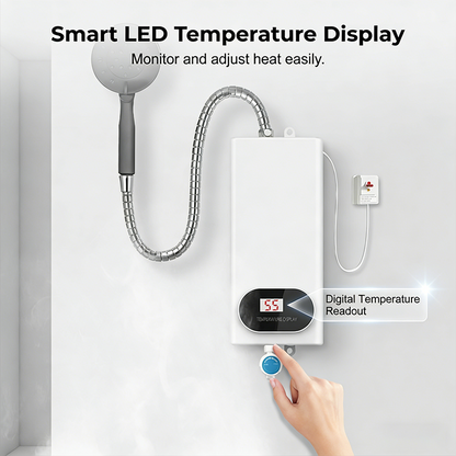 📢 Last Day Sale 57% OFF💥Compact & Safe Instant Electric Water Heater