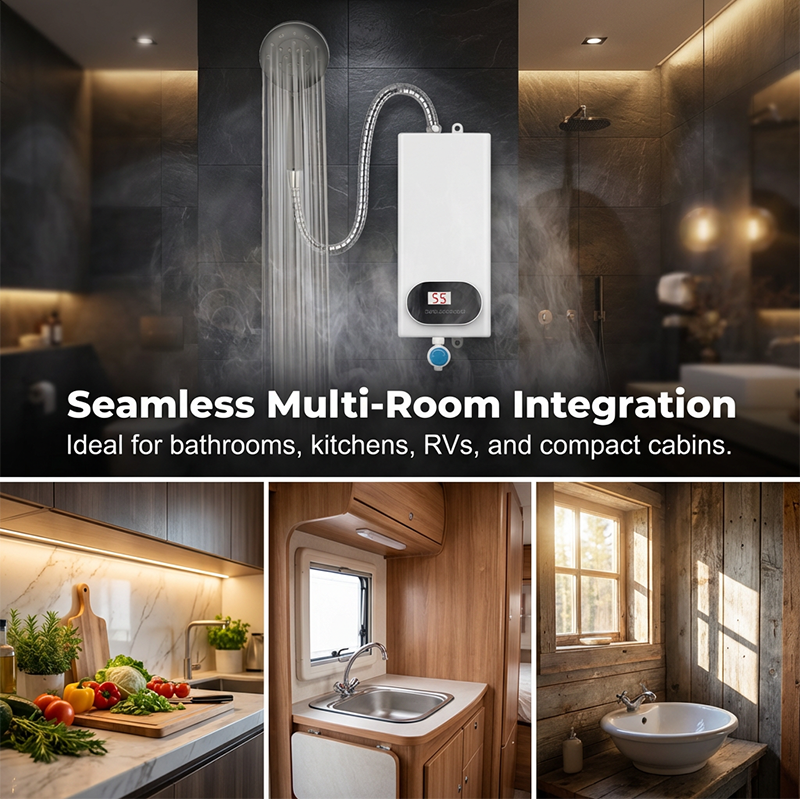 📢 Last Day Sale 57% OFF💥Compact & Safe Instant Electric Water Heater
