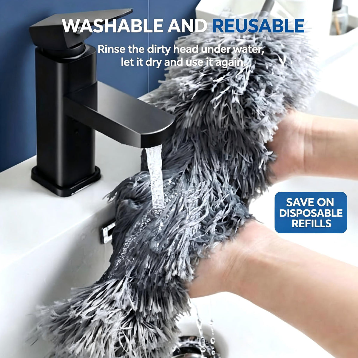 📢50% OFF !! ⏰ Retractable Rod Fiber Dust Cleaning Artifact
