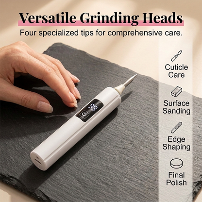 💎 Limited-time 50% off for the first 50 customers! ⚡Say goodbye to thick, rough nails and useless nail files! Get smooth, shiny nails in just a few minutes, comparable to a nail salon!