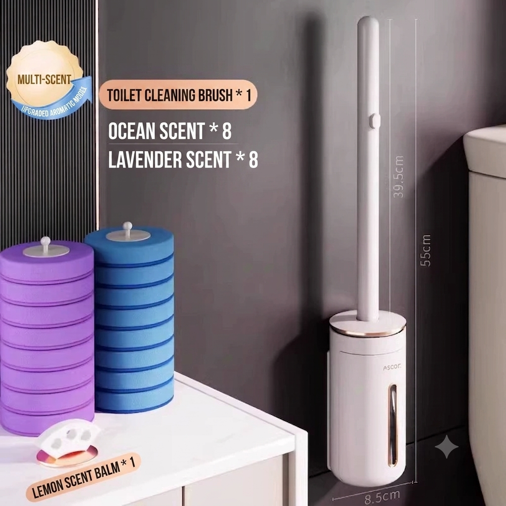 🥳2026 HOT SALE🥳💞50K+ SOLD!🚽💦Hands-Free Cleaning Gadget🧽Disposable toilet cleaning tool💦