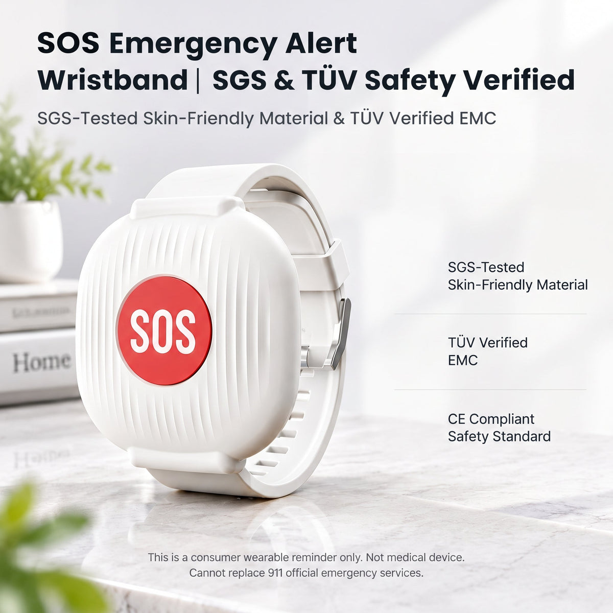 💥 Today only! Half-price offer: Protecting our seniors—SOS emergency call wristband for the elderly. 🆘