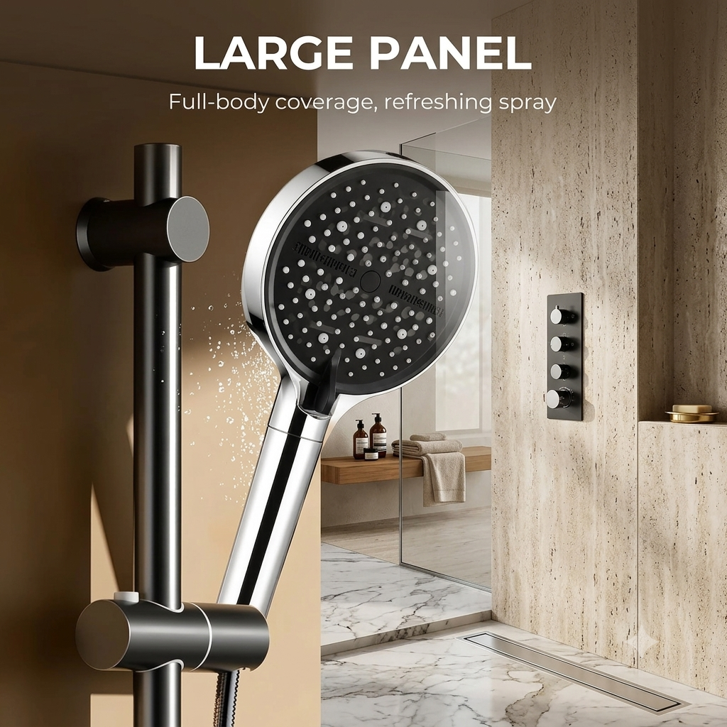 🚿2026 High-Pressure Adjustable Rain Shower Set