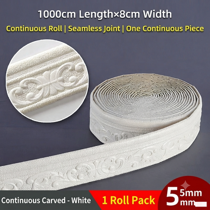 ✨50%off✨3D Self-Adhesive Foam Molding Trim | Wall Border, Skirting Board, Ceiling Crown Molding, Corner Line for Home Decor