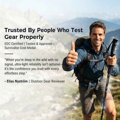 ⛰️ 50% off 🔥 Adjustable Aluminum Alloy Hiking Pole