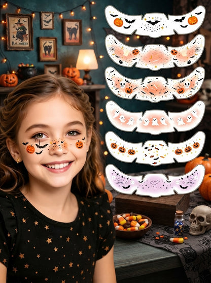 🎃 Special Offer ✨ Halloween Makeup Temporary Tattoos