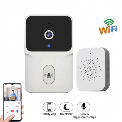 🔥Kostenloser Versand💥X8 WLAN-freies Video-Türklingel-Set