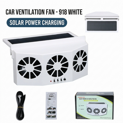 🧊50%off🧊Solar Powered Car Ventilator Fan