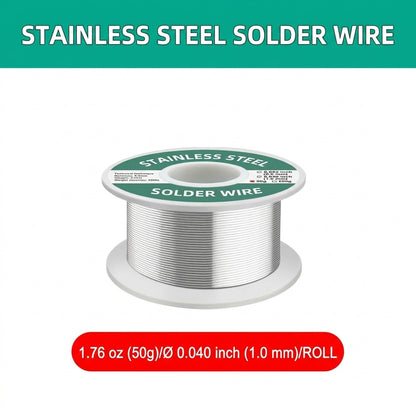 🔥⏳🔥 Limited-Time Buy 1 Get 1 Free! ⏰🔥Aluminum Stainless Steel Lighter Solder Wire
