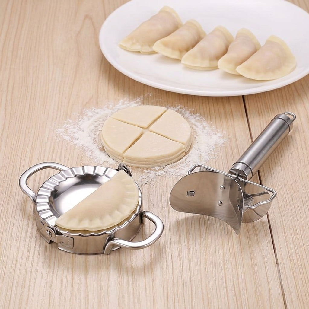 🔥First 50 Customers Enjoy Buy 3 Get 2 Free 🔥Stainless Steel Dumpling Wrapper Cutter