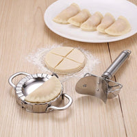 Stainless steel handle + Stainless steel dumpling maker