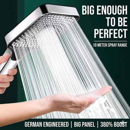 🎉 50% OFF🎉 High Flow Pressure Boosting Shower Head for Home Bathroom