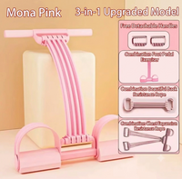 Upgraded-8Tube-3In1-PinkResistanceExerciser