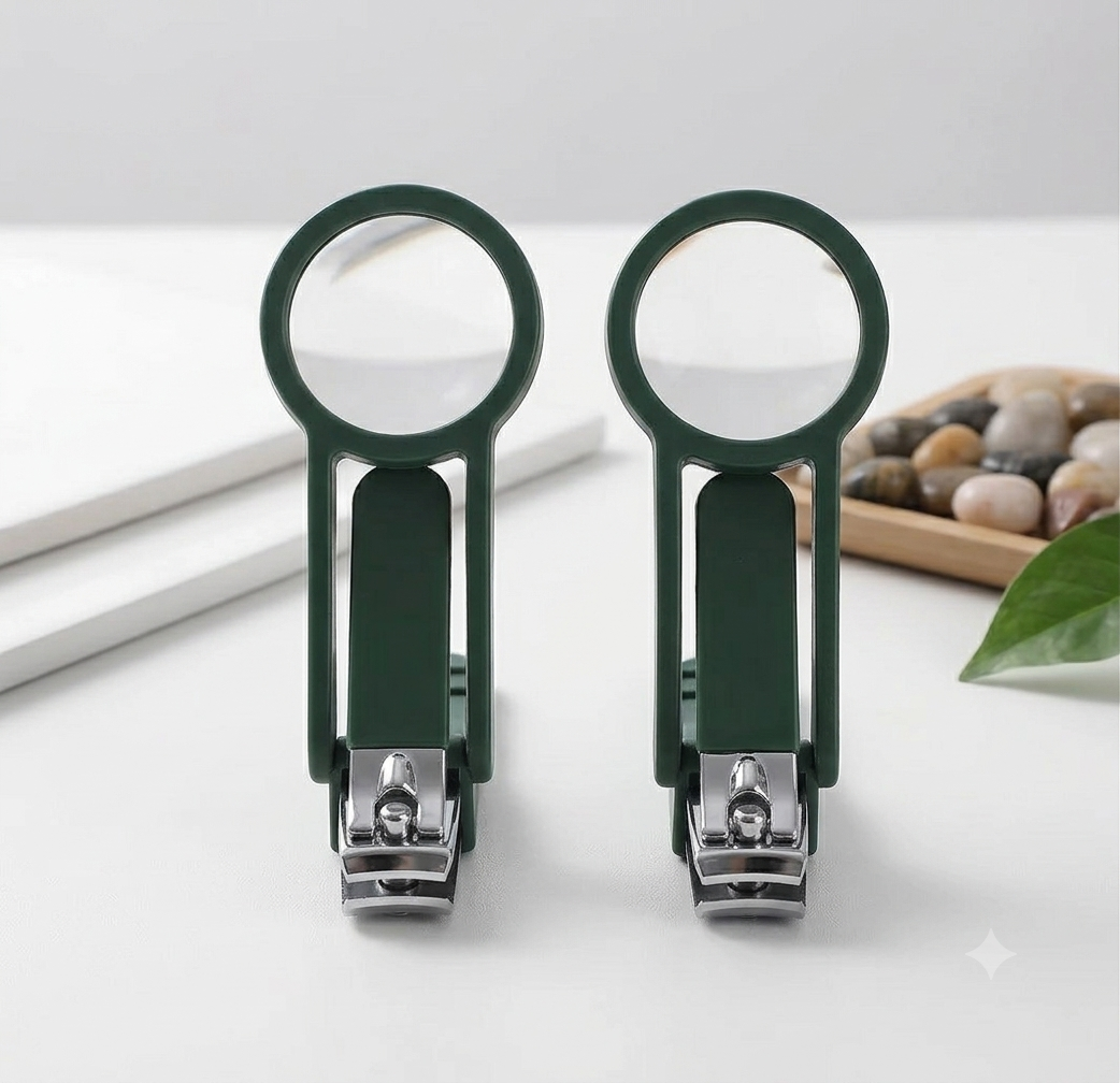 🔥Buy 1 Get 1 Free🔥Stainless Steel Magnifying Nail Clipper – 3X Magnifying Glass