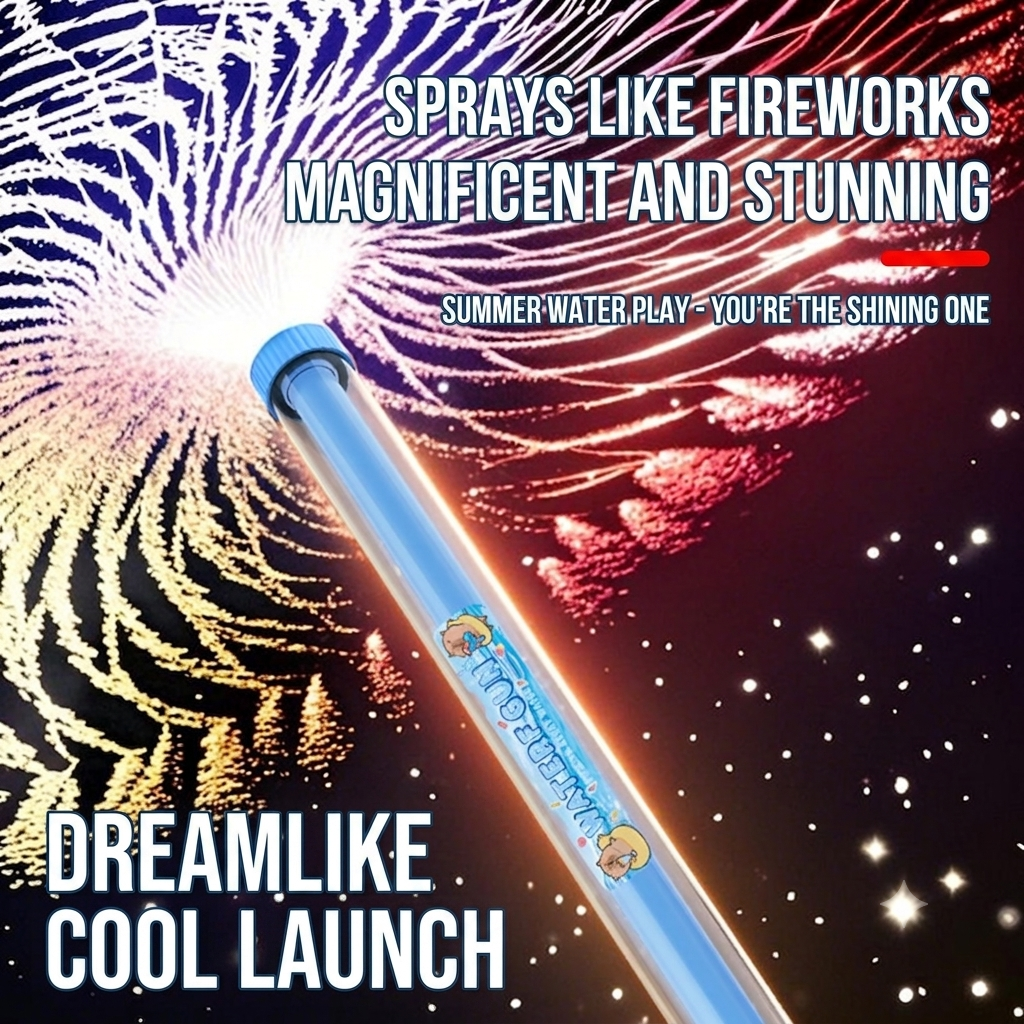 💦50%off💦 Summer Hot Pick! Firework Effect Pull Pump Water Gun