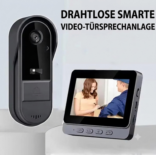 🔥Kostenloser Versand💥X8 WLAN-freies Video-Türklingel-Set