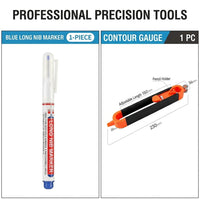 Contour gauge * 1+ Marker pen (blue) * 1