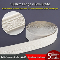 10m Carved – White