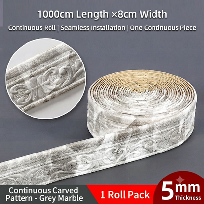 ✨50%off✨3D Self-Adhesive Foam Molding Trim | Wall Border, Skirting Board, Ceiling Crown Molding, Corner Line for Home Decor