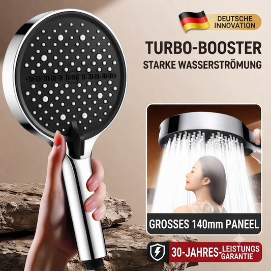 🔥50 % RABATT | Hochdruck-Duschkopf mit verstellbarem Strahl – 15-cm-Duschfläche & 7 Strahlmodi für ein unvergleichliches Duschvergnügen! 🚿✨
