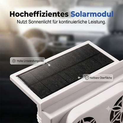 🧊50 % RABATT🧊Solarbetriebener Auto-Abluftventilator