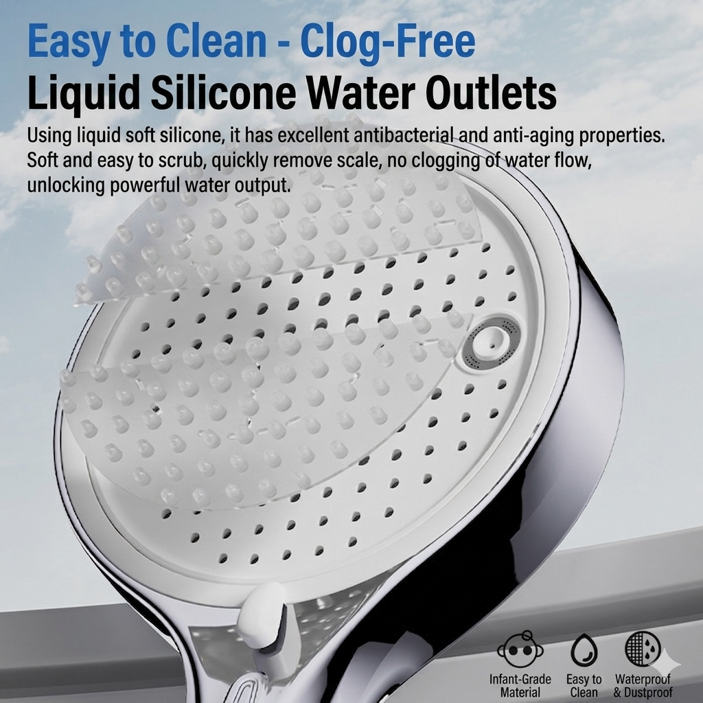 2026 New Release🔥 50% OFF🔥 6-Mode High Pressure Shower Head