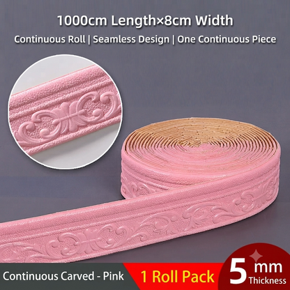✨50%off✨3D Self-Adhesive Foam Molding Trim | Wall Border, Skirting Board, Ceiling Crown Molding, Corner Line for Home Decor