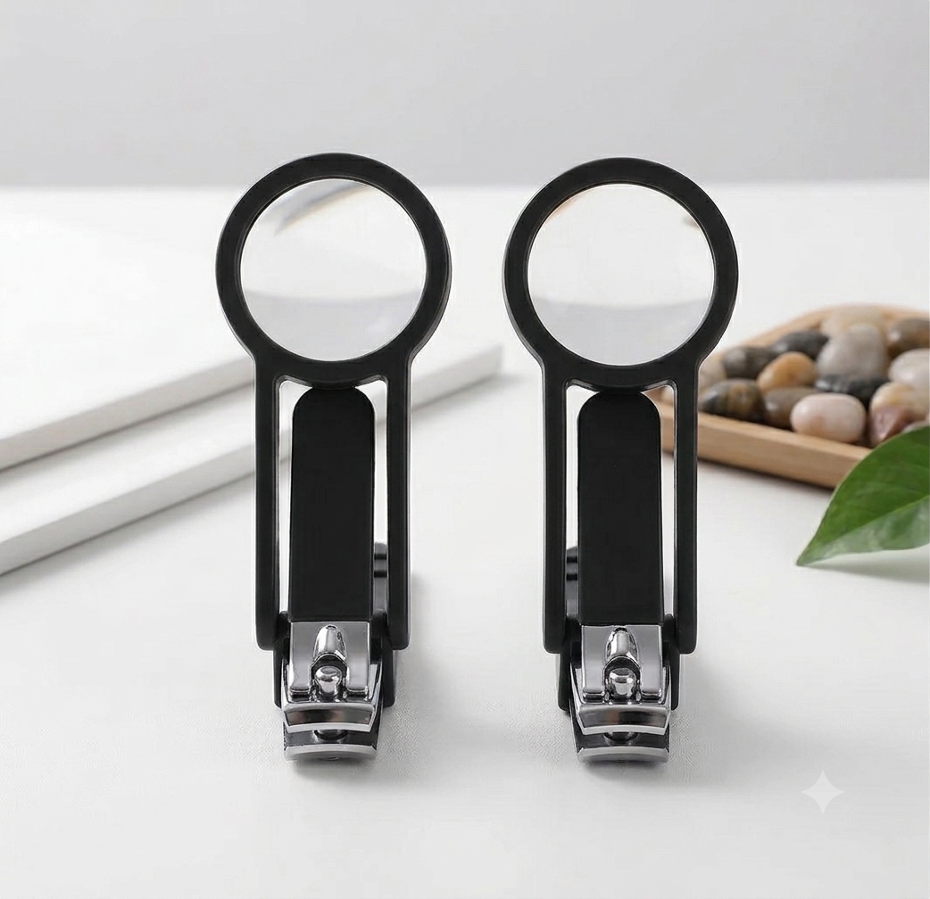 🔥Buy 1 Get 1 Free🔥Stainless Steel Magnifying Nail Clipper – 3X Magnifying Glass