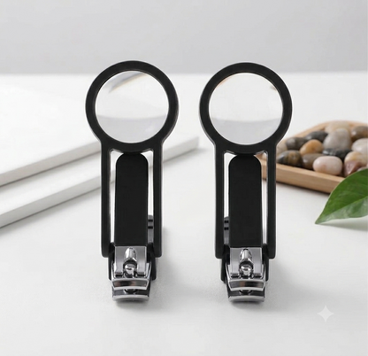 🔥Buy 1 Get 1 Free🔥Stainless Steel Magnifying Nail Clipper – 3X Magnifying Glass