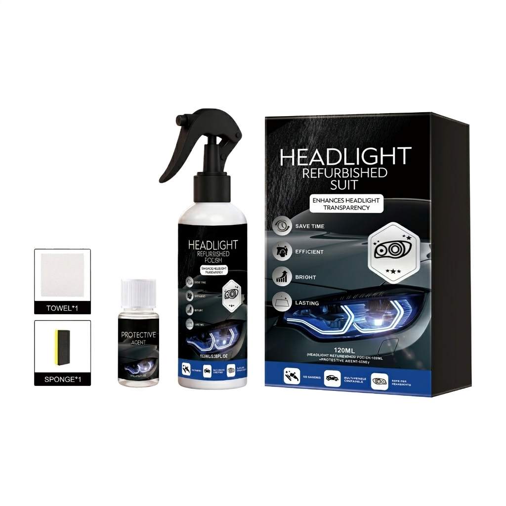 🔥Buy 1 Get 1 Free🔥Professional car headlight cleaning and polishing agent to remove yellowing and oxidation