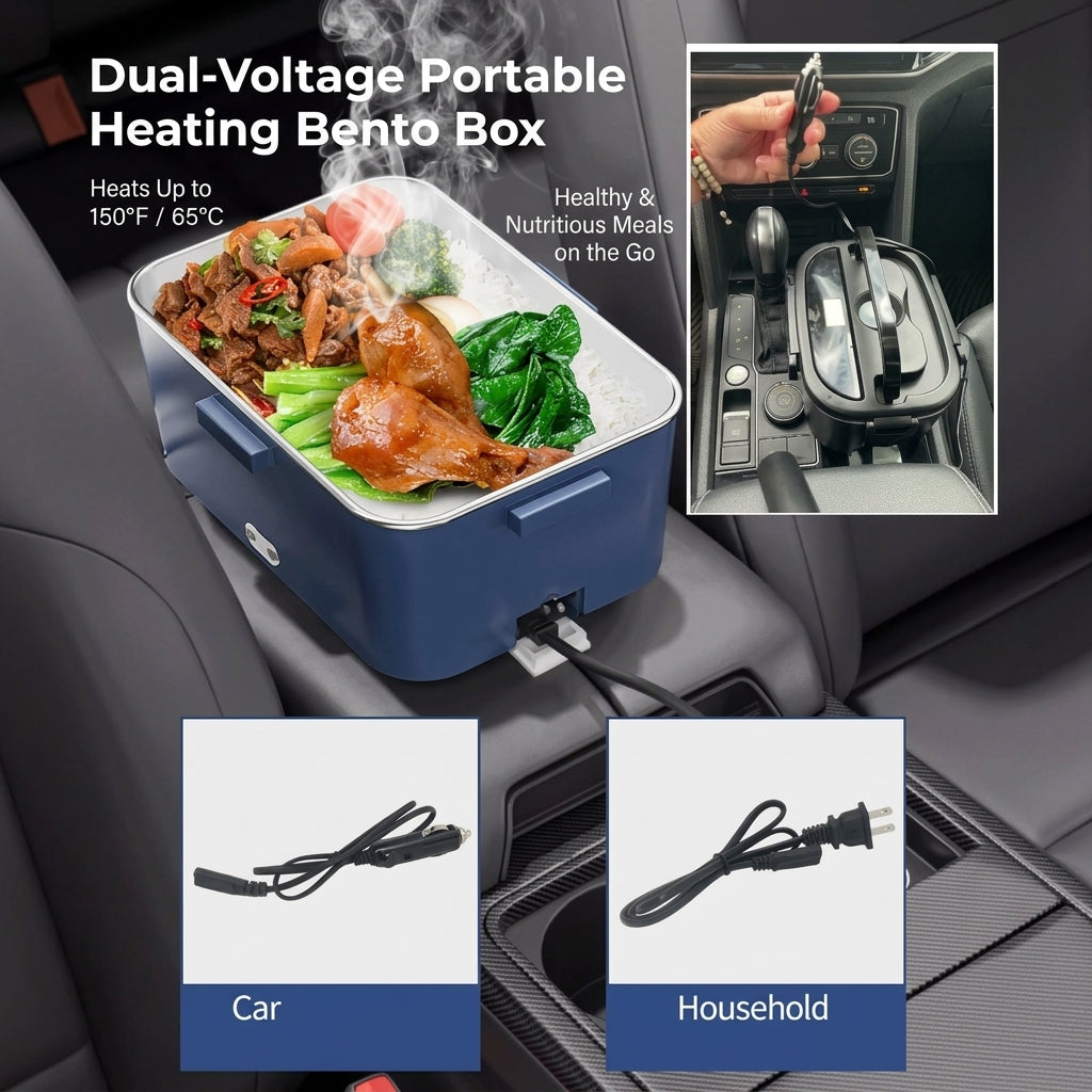 🍱 50% OFF NOW! 🔌 Portable Electric Lunch Box  🥣