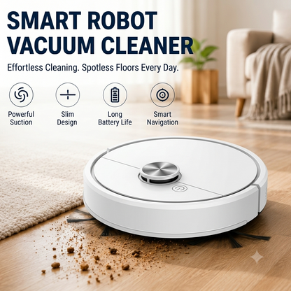 ⚠️ONLY 78PCS⚠️Robot Vacuum Cleaner Robot Vacuum