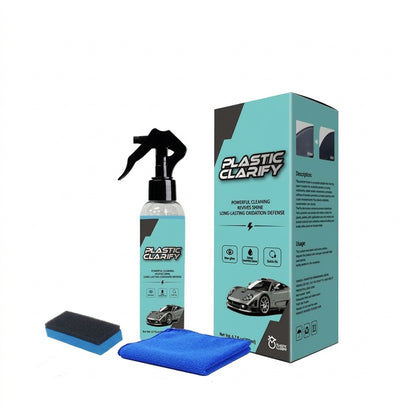 🥳2026 Viral Best-Seller🥳💞 Over 50,000 Sold! 🚗🧽 Half-Price Offer! Car Plastic Restoration Spray 🛡️💪