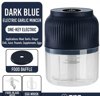 🔥50%off🔥USB Rechargeable Wireless Mini Food Chopper, Electric Blender for Garlic, Meat & Baby Food