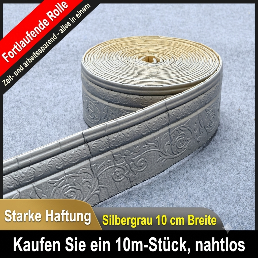 ✨50 % RABATT✨3D-selbstklebende Schaumverkleidungsleisten | Wandbordüren, Sockelleisten, Deckenleisten, Eckleisten für die Wohnraumdekoration