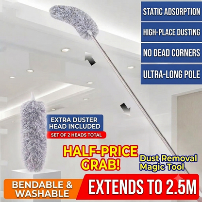 🔥50%off🔥 2.8-meter extended, detachable and arbitrarily bendable dust removal tool